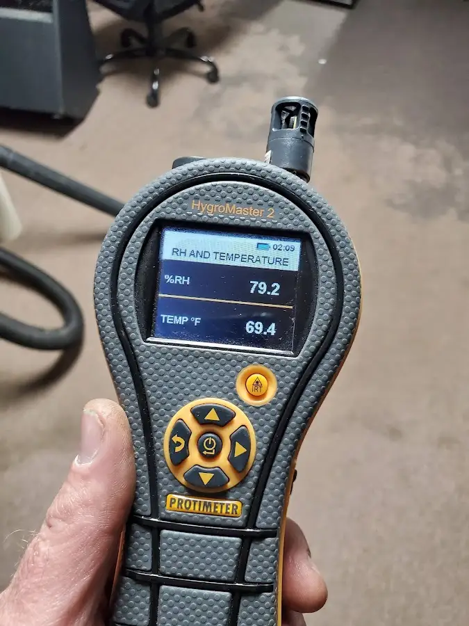 Moisture meter humidity assessment for Fire & Smoke Damage Restoration in Crestwood